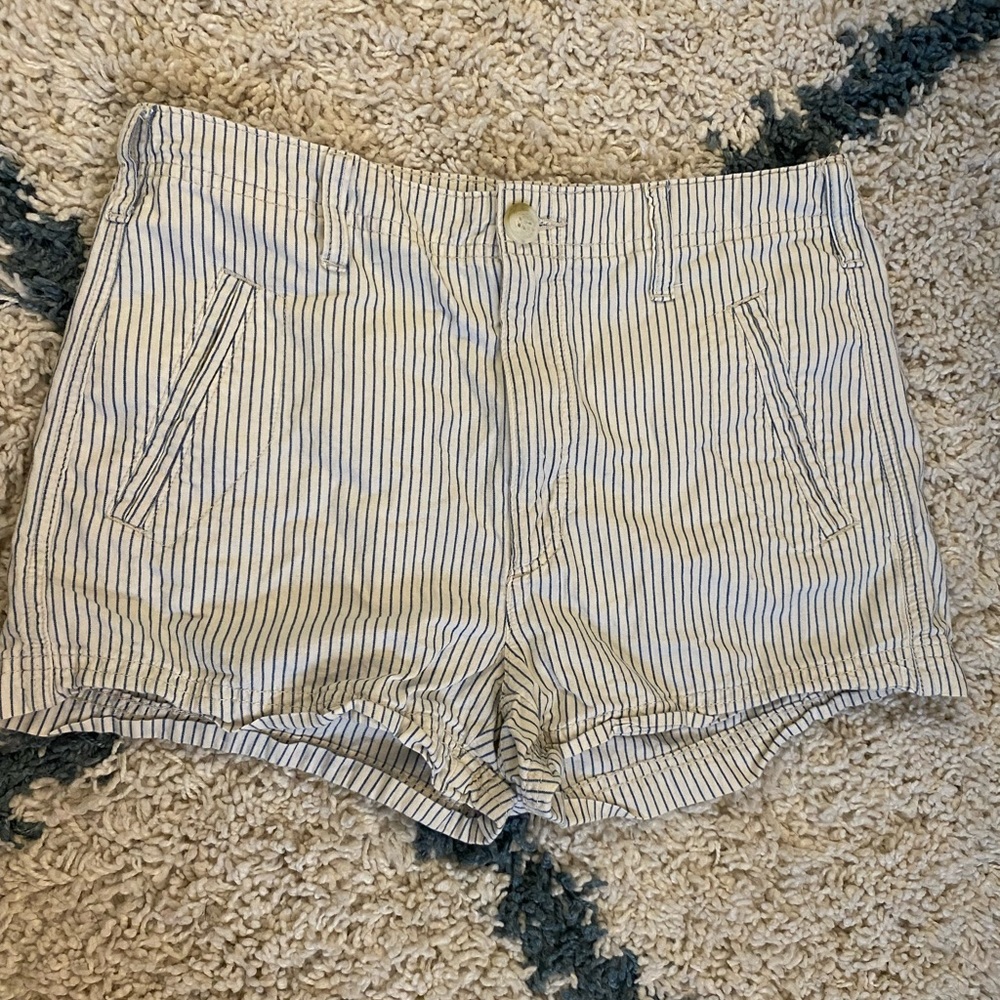 American Eagle Striped Shorts